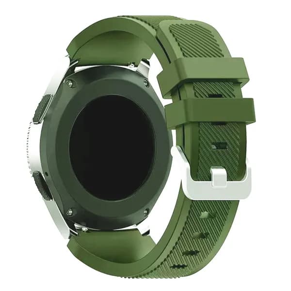 Силиконовый ремешок для смарт-часов 20 и 22 мм, совместим с Gear S3, спортивный сменный браслет для умных часов, удобный аксессуар