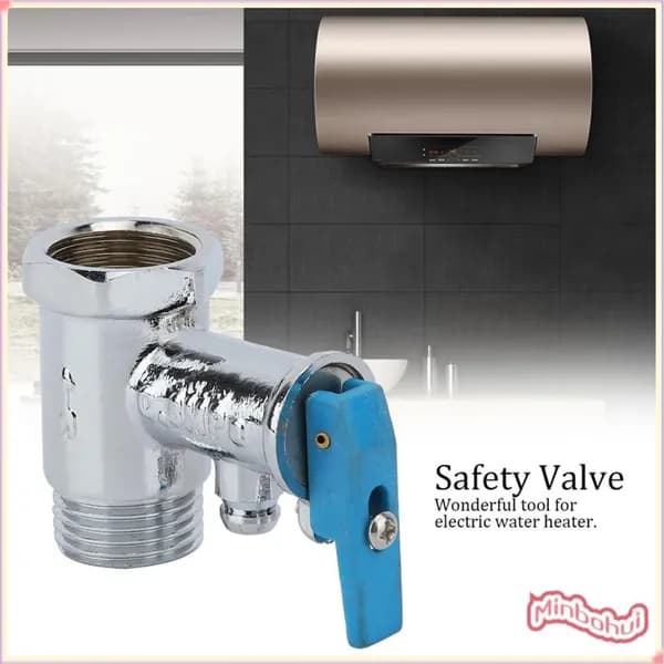 Brass Safety Valve, Эко-френдли, прочный и легкий в использовании, для водонагревателей