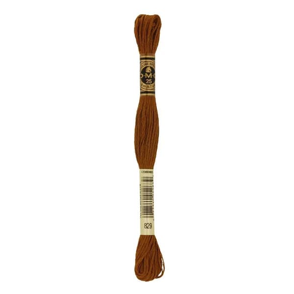 Мулине DMC 829 коричневый 1 моток