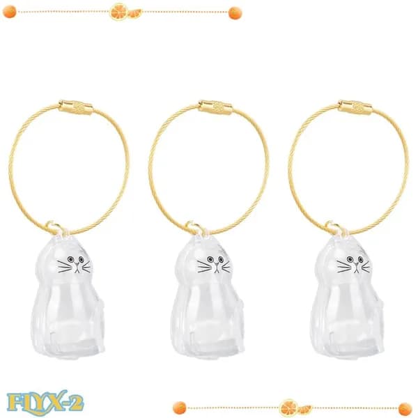 Брелок из кошачьей шерсти Кот Ло