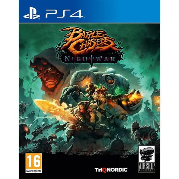Игра Battle Chasers: Night War (PlayStation 4, PlayStation 5, PlayStation 5 Pro, Русская версия)