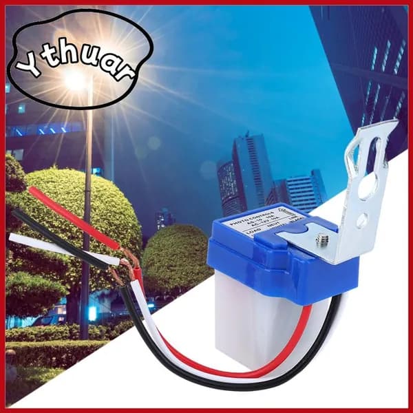 Переключатель датчика освещенности AS-10A-12V