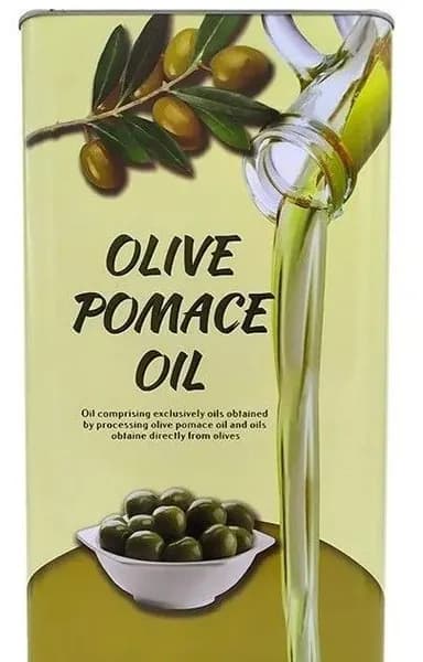 Оливковое масло для жарки Olive Pomace, холодного отжима, 1 л