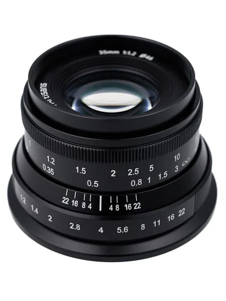 Объектив 7artisans 35mm F1.2 II Nikon Z, черный