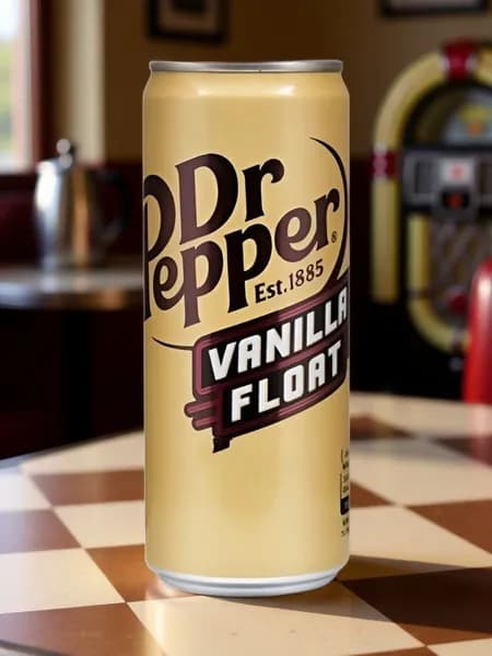 Напиток газированный Dr. Pepper Vanilla float 330 мл, Польша