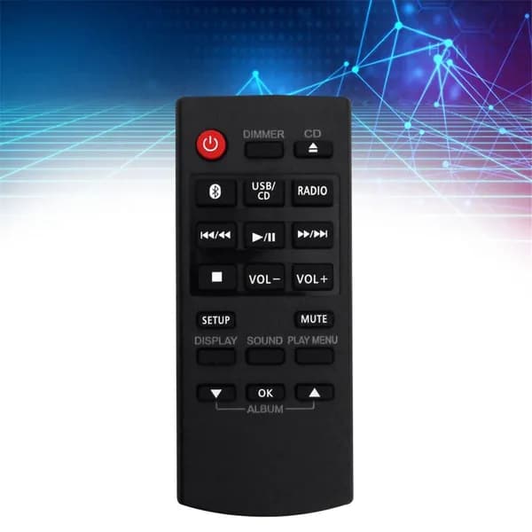 N2QAYB000984 Замененный пульт дистанционного управления для Panasonic CD Stereo Sub SA-PM250