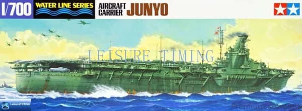 Tamiya 31212 1/700 Версия Waterline WWII IJN авианосец Junyo сборная модель корабля