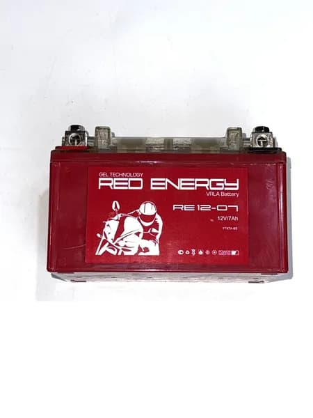 Аккумулятор 12V7Ah (155x90x105) (гелевая, необслуж.) RED NRG
