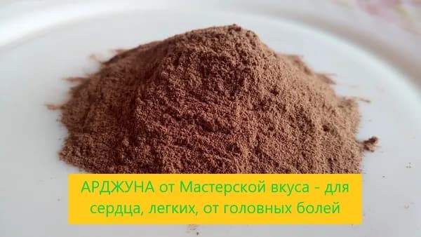 Порошок Арджуна, 2 пачки по 100г