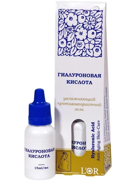 L'Or Гиалуроновая кислота для увлажнения лица 15 мл