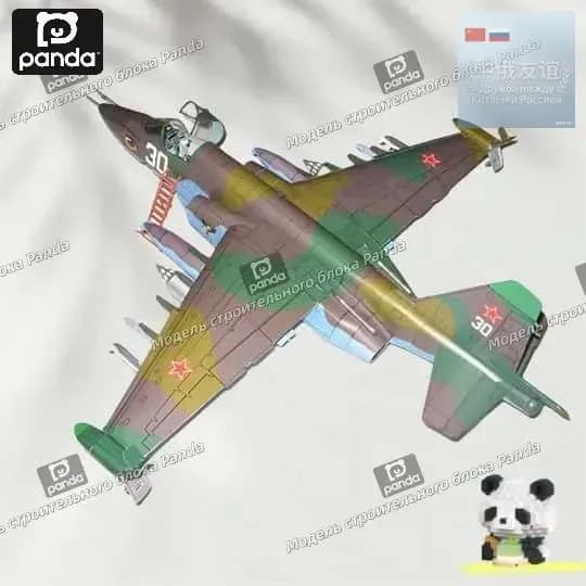 1:33, штурмовик Су-25, бумажная модель, белорусская живопись, модель военного самолета