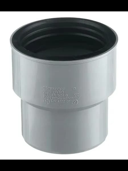 Переходник HTUG d110х124 мм пластиковый на чугун с