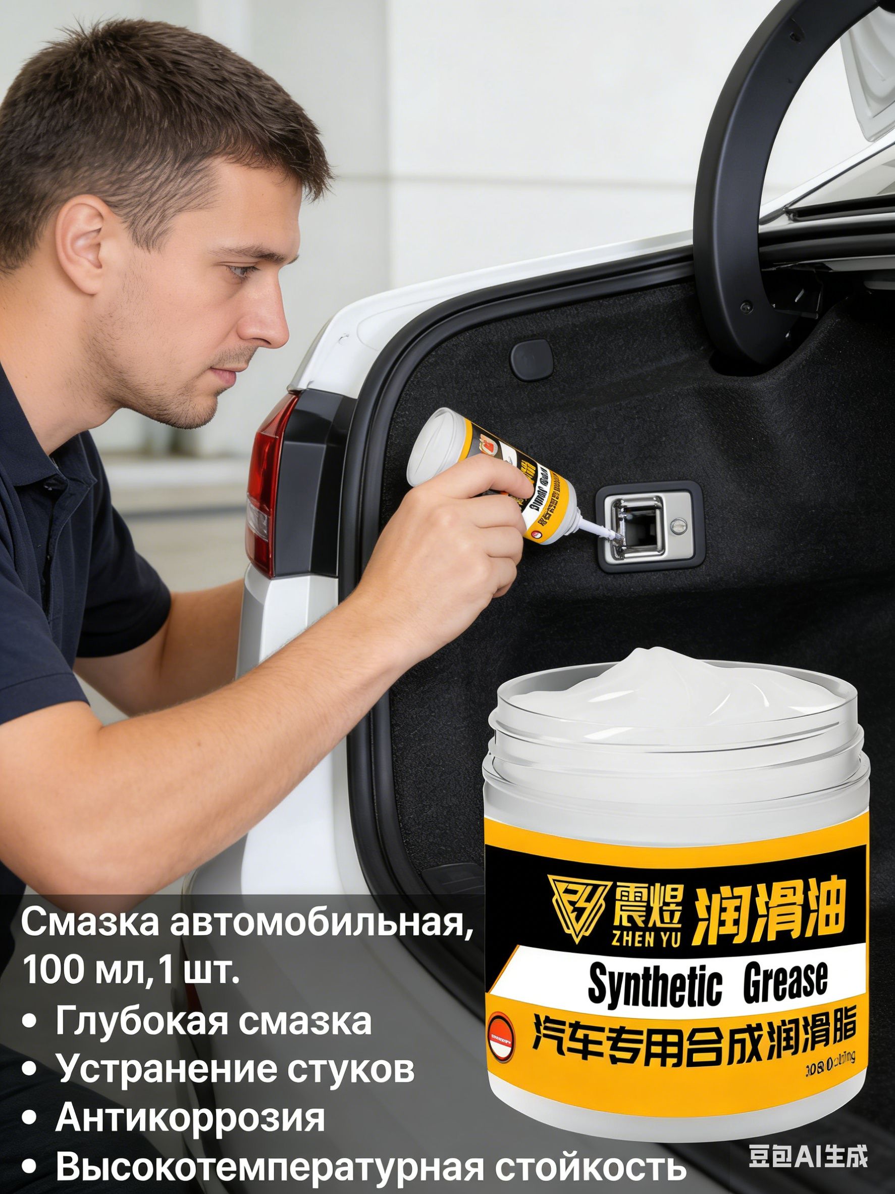 Смазка автомобильная, 100 мл, 1 шт.