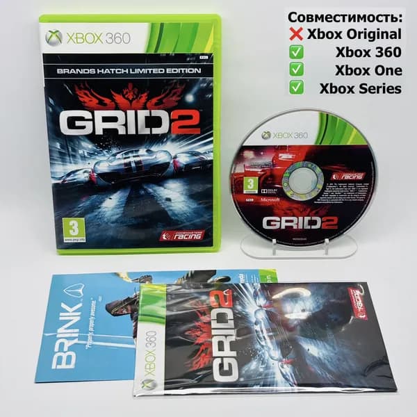 Игра Grid 2 Xbox 360 (Лицензия) (XBox 360, Английская версия)