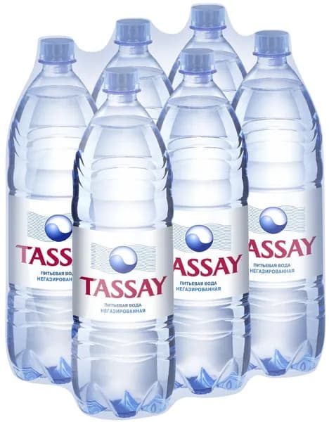Вода питьевая TASSAY негазированная (Тассай) 1л х 6шт