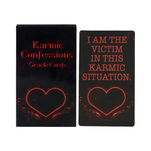 Гадательная карта, Кармические признания/Karmic Confessions Oracle