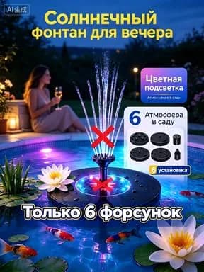 Фонтан садовый