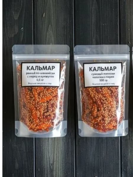 Кальмар (крабовое мясо) по-шанхайски 500г