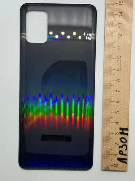 Задняя крышка для Samsung A515 Galaxy A51 (черный)