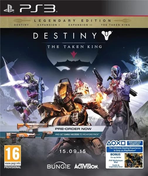 PS3 игра Destiny The Taken King Legendary Edition