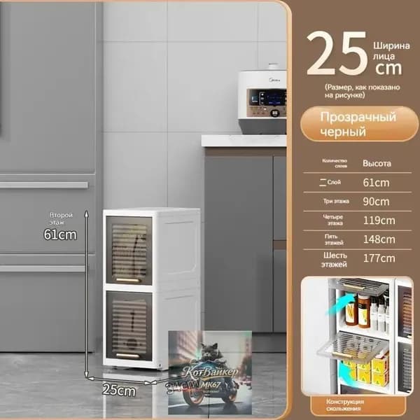 Тумба для ванной,, 25х34х61 см