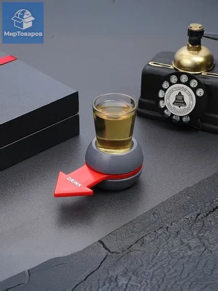 Игрушка-рулетка для весёлой алкогольной игры