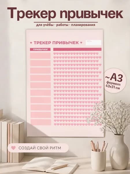 Планинг Недатированный A3, листов: 1