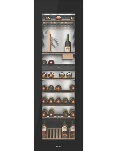 Встраиваемый винный холодильник Miele KWT 6722 iGS OBSW, черный