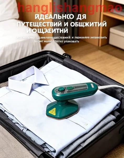Ручной паровой отпариватель для одежды, портативный, с парогенератором