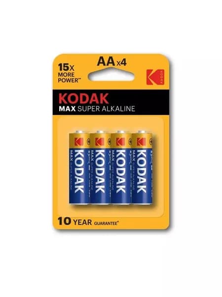 Kodak Батарейка AA, L (щелочной) тип, 4 шт