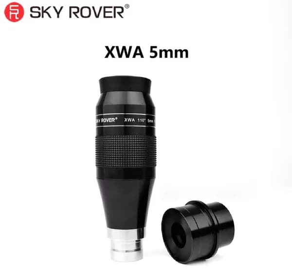 sky rover,XWA,5mm,FMC,Сверхширокоугольный окуляр с углом обзора 100 градусов,Аксессуары для телескопов