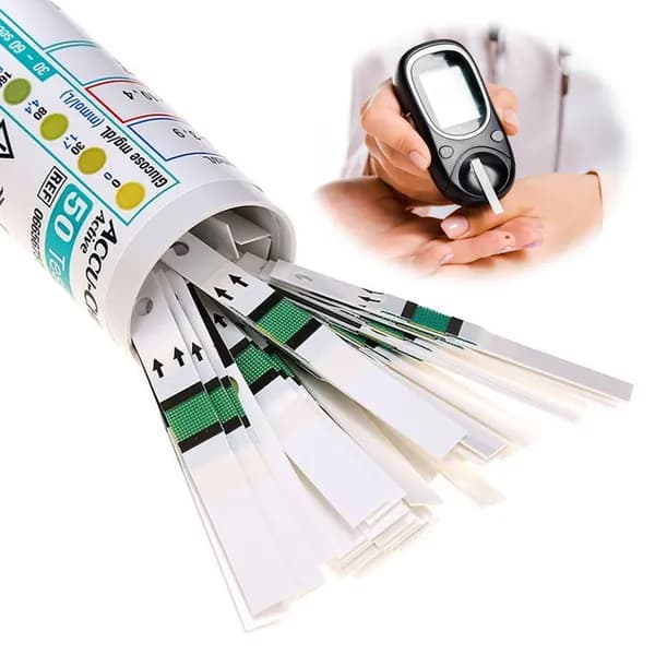 Тест-полоски Roche Accu-Chek для глюкометра, 50 шт., точное измерение глюкозы