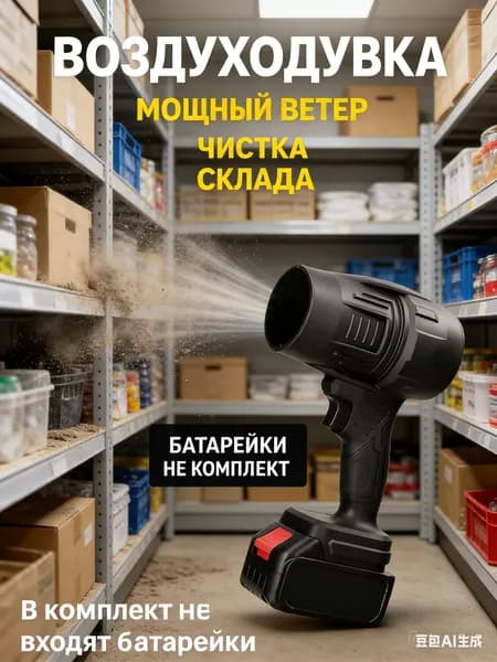 Воздуходувка аккумуляторная / воздуходувка для компьютера / ветродуйка аккумуляторная