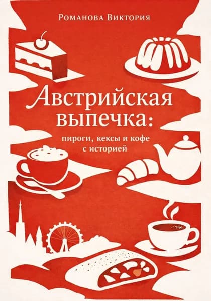 Австрийская выпечка: пироги, кексы и кофе с историей | Романова Виктория | Электронная книга