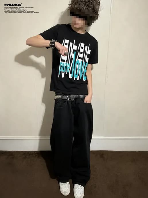 Футболка с принтом swag