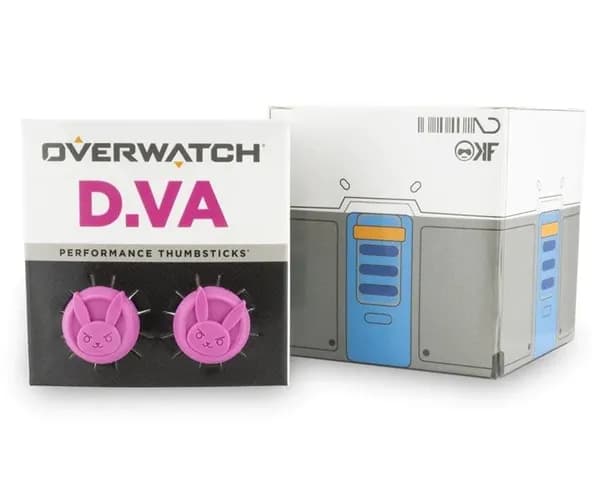Насадки на стики FPS KontrolFreek Overwatch D Va для геймпада Sony PS4, PS5, Xbox 360 накладки №69