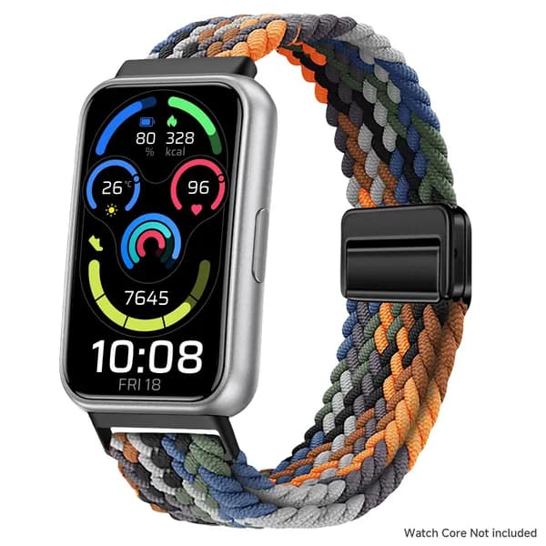 Нейлоновый плетёный ремешок для Huawei Band 11/11Pro, магнитная застёжка ремешок для Huawei Band 11/11Pro NFC, аксессуары для часов