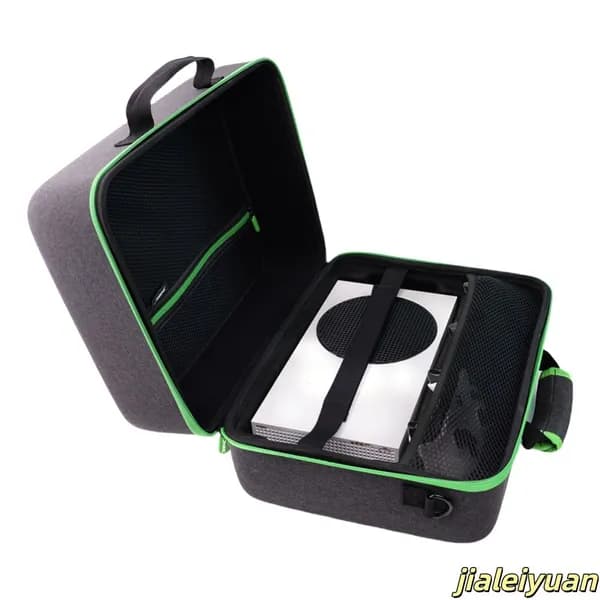 Чехол для контроллера Xbox Series X/S из ЭВА с ручкой и ремнём, чёрный