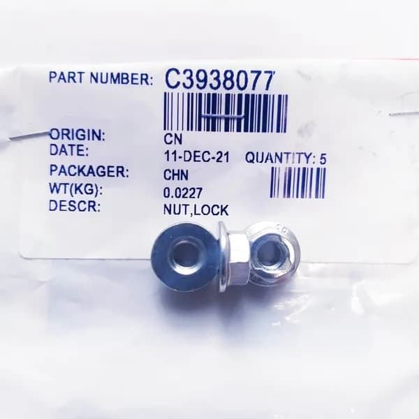 Гайка M6 X 1.00 ( 3938077 ) (1 шт.)