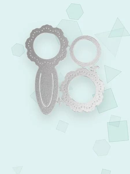 Металлические трафареты для вырезания сетки для скрапбукинга, - Лаборатория Круглых Скрепок для бумаг
