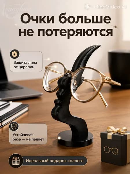 Подставка декоративная для очков, 1 шт.