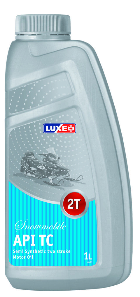 luxe snowmobile 2t,тс для снегоходов Масло моторное, Полусинтетическое, 1 л