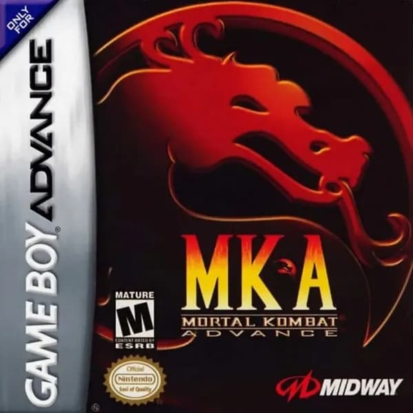 Mortal Kombat Advance (Смертельная битва) GBA, рус.версия (Platinum) 64K-126