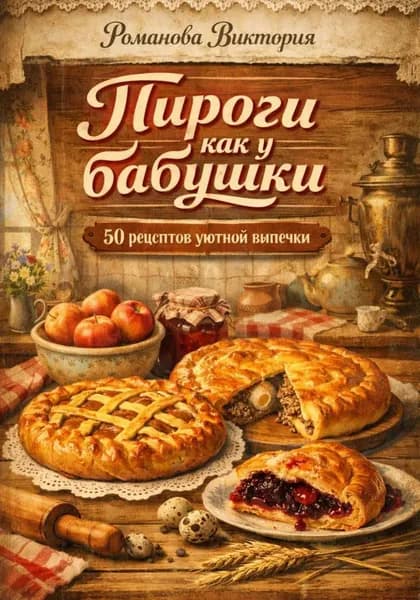 Пироги как у бабушки: уютная выпечка для семьи и гостей | Романова Виктория | Электронная книга
