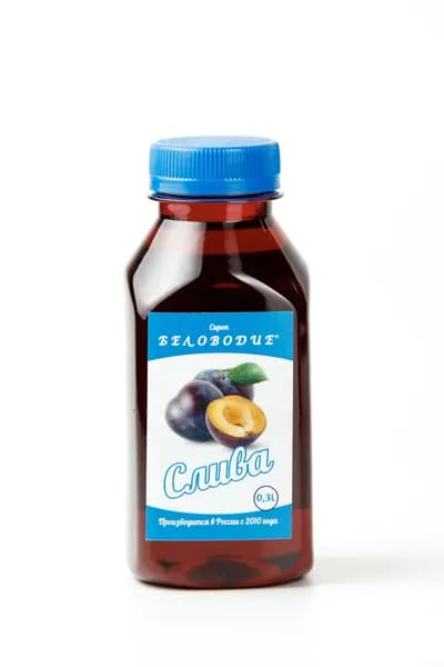Сироп со вкусом Сливы (для напитков, коктейлей и десертов) 0,3 л