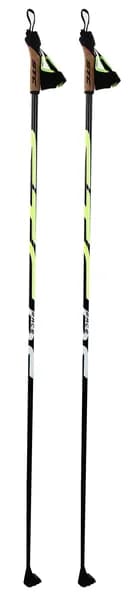 лыжные палки STC RS RACE SPORT 100% Carbon, р-р 150см, углевол.100%, пробк.рук., темл."капкан"