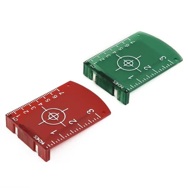 пластина Карты Цели Lase 1pc 10cmx7cm Inch cm Пластиковая Для Зеленого Красного Уровня Lase