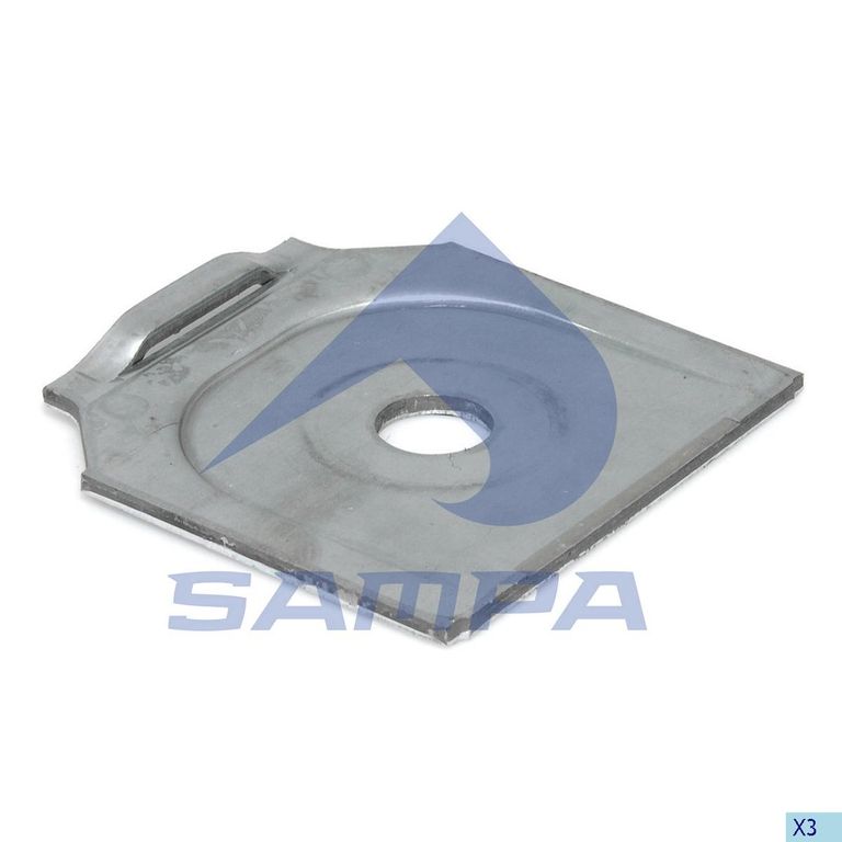 Пластина рессоры для БПВ арт 114503 SAMPA