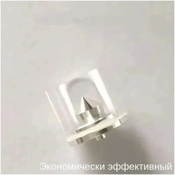 Коническая стеклянная трубка для аксессуаров лазерного нивелира, серебристая, 1 шт.