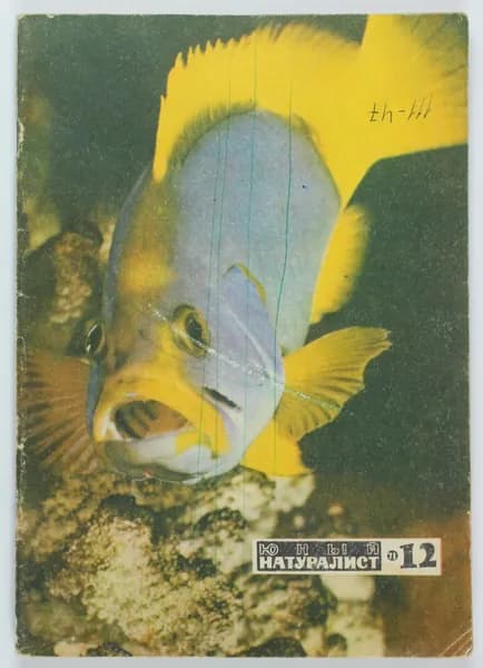 Винтажный журнал СССР Юный Натуралист, 1971 год